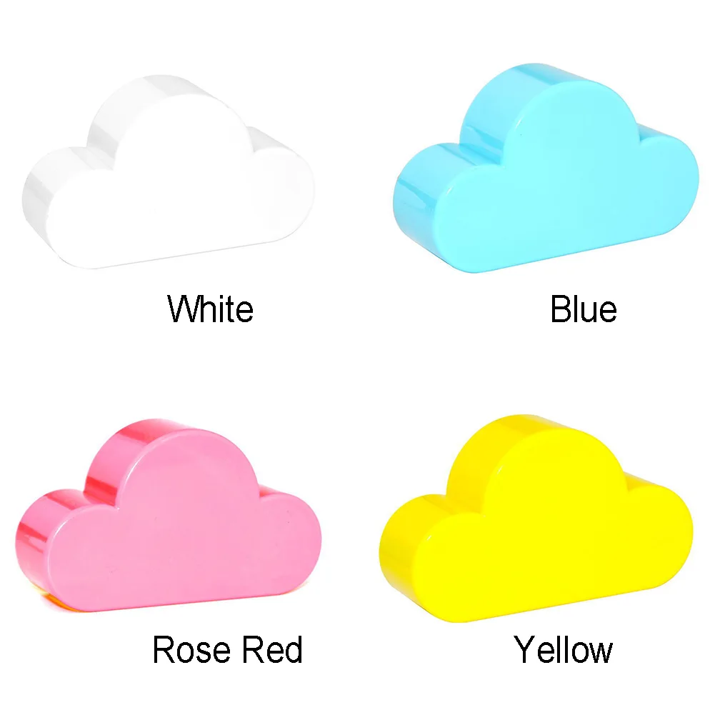 Cute Keychains Creative Home Storage Key Holder White Cloud Shape Magnetic Magnets Keyrings | Украшения и аксессуары