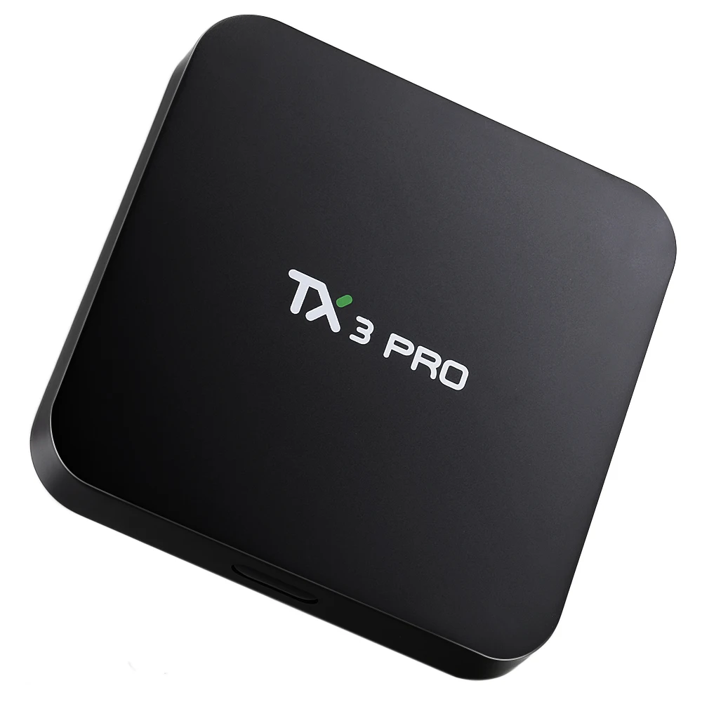 ТВ приставка TX3 Pro Android 6 0 4K 2 4G WiFi Amlogic S905X четырехъядерный 1 ГБ 8 мультимедийный