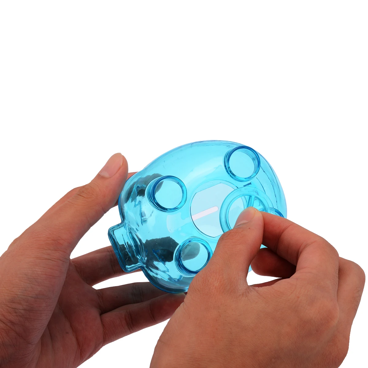 Новинка прозрачный пластиковый Копилка монеты денежная коробка для детей