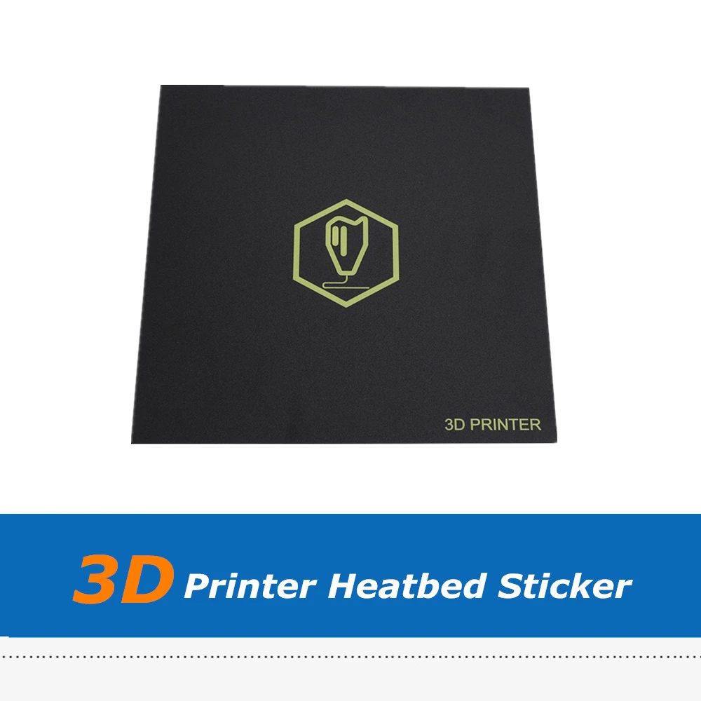 2pcs/lot 170*170mm 300*300mm Heat Bed Sticker Hotbed Platform Sheet With 3M Tape For CR-10 Lulzbot Taz6 Mini 3D Printer | Компьютеры и