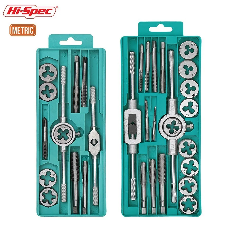 HI Spec 12 шт. 20 набор штампов для крана 1/16 '' 1/2'' NC резьбовые заглушки винтов