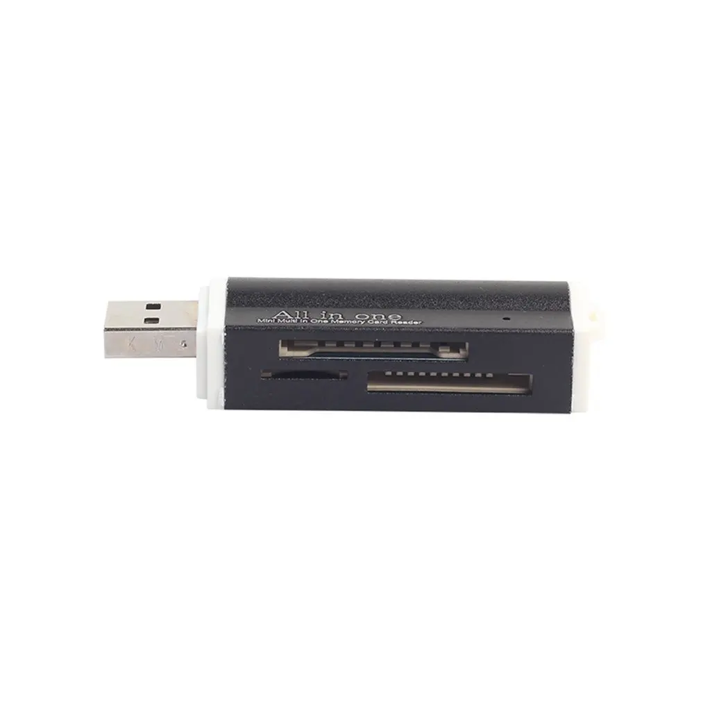 Портативный USB 2 0 все в 1 мульти устройство чтения карт памяти TF MMC SDHC M2 Memory Stick MS Duo