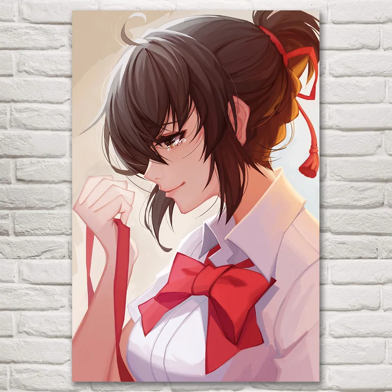 

1 Panel Your Name Anime Movie Posters and Prints Painting Home Decoration Pictures Pictures Living Room Artworks Modern Poster