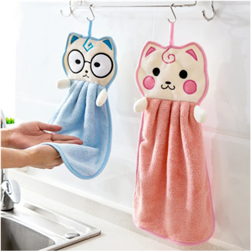 Kitchen Hanging Water Wash Dish Towel Cleaning Tablecloth Pi
