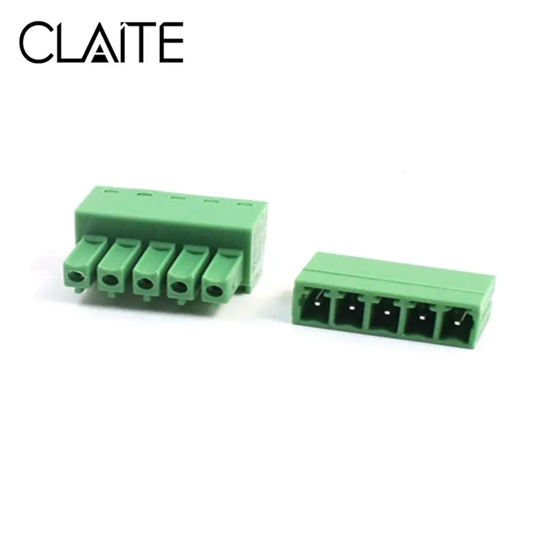 Клеммная колодка CLAITE 5pin типа 300 В 5 08 мм|Портативные осветительные приборы| |