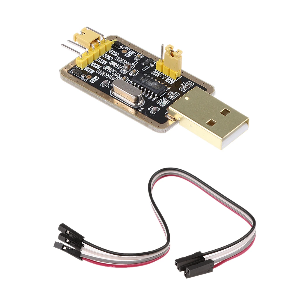 3 В 5 USB в TTL конвертер CH340G UART серийный адаптер модуль золотой | Компьютеры и офис