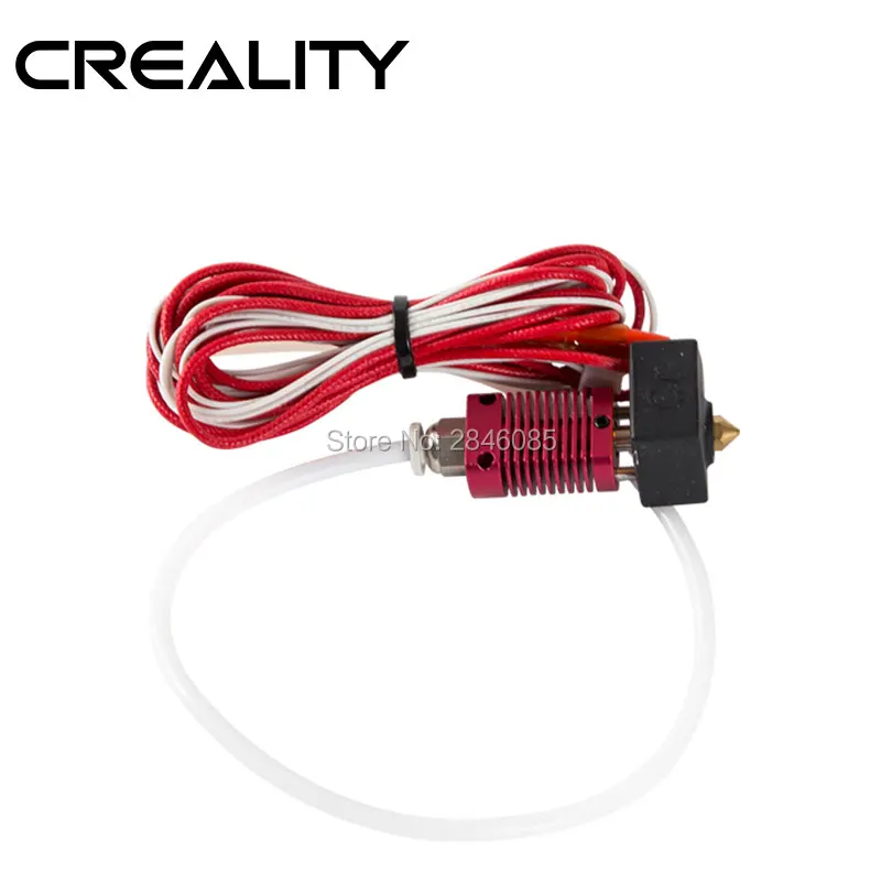 CREALITY 3D в собранном виде 1 75 мм Экструдер 0 4 Hotend сопла комплект Алюминий тепла блок