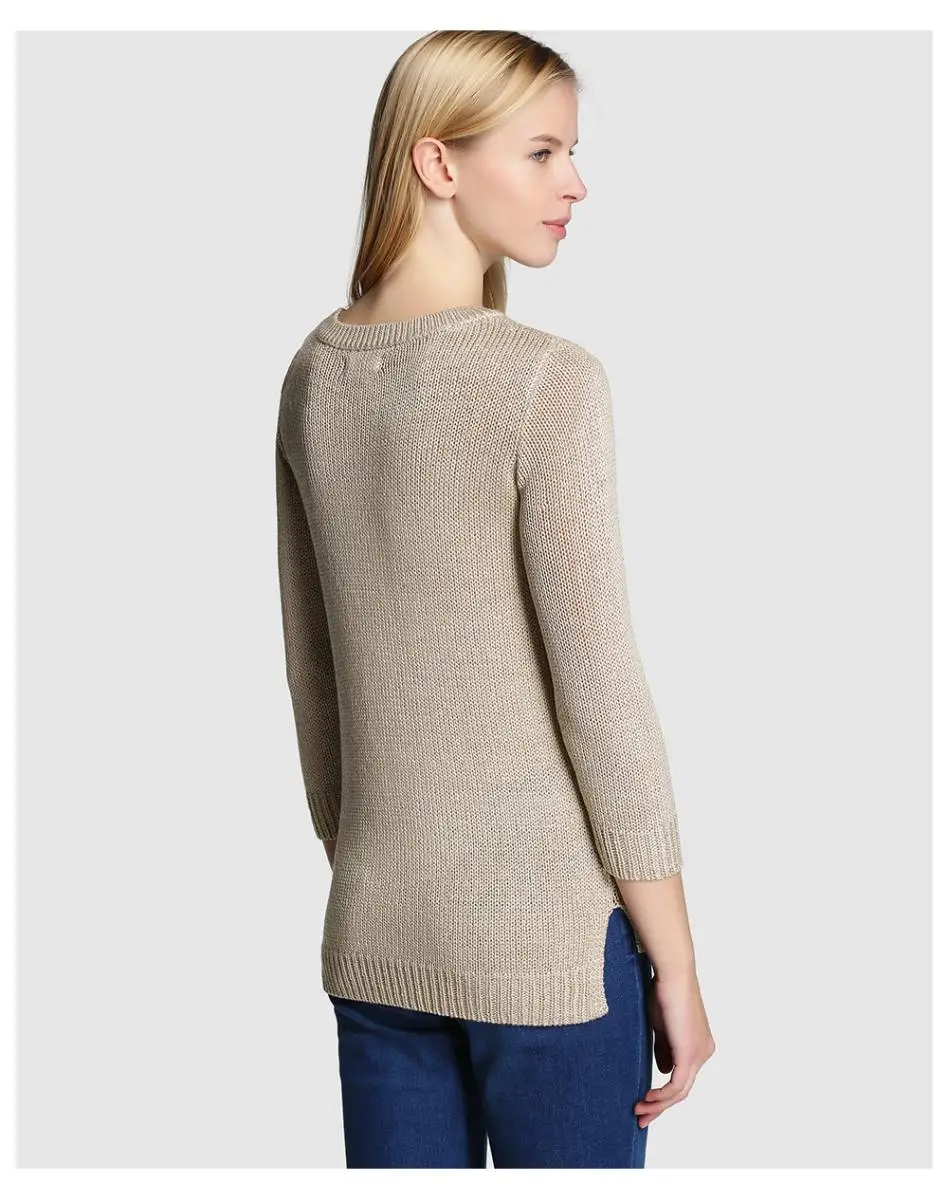 Женская футболка Young Formula в бежевом цвете с вырезом лодочкой|Женские толстовки и