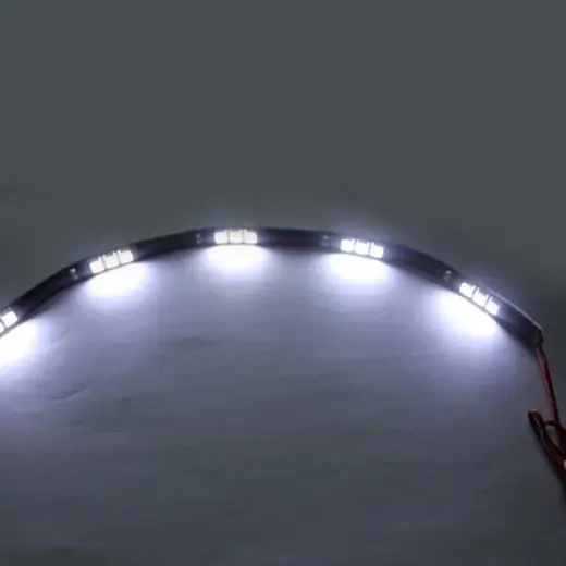 Автомобильный легкий водостойкий гибкий 15SMD автомобиль (белый) прочный 30 см 12 В в
