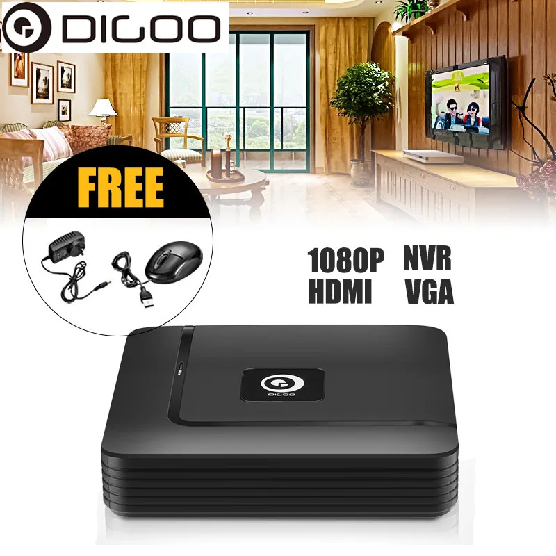 DIGOO DG XME 8CH 1080P HDMI P2P автономный ONVIF 2 5 NVR SurveillanceVideo Регистраторы для IP Камера