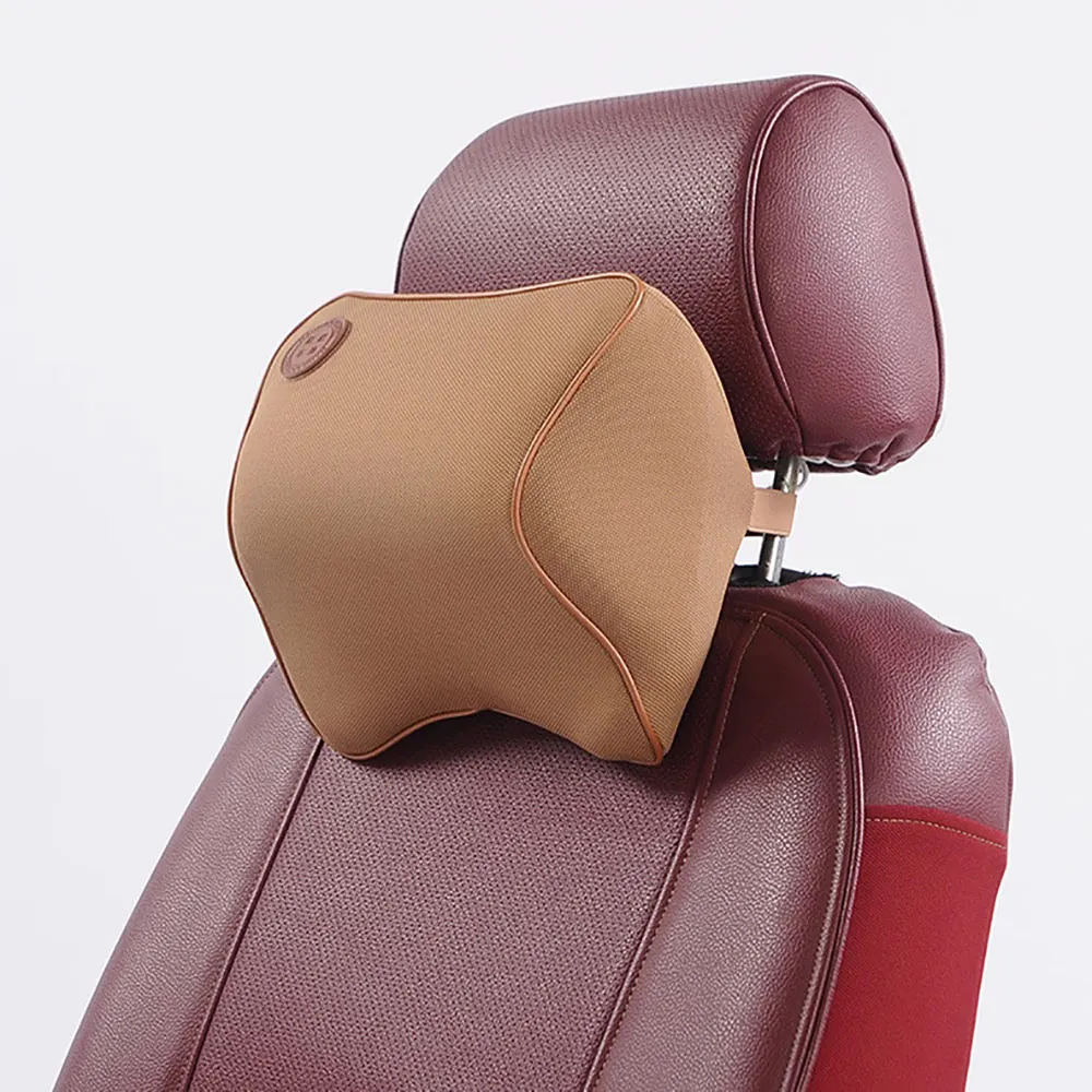 Car Seat Headrest Pad Memory Foam Breathable Fabric Head Neck Rest Cushion Pillow Interior Accessories | Автомобили и мотоциклы