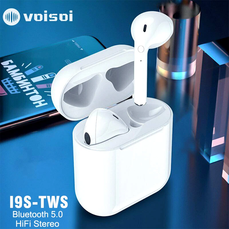 Новинка i9S TWS Мини Bluetooth наушники стерео беспроводные гарнитуры для iphone