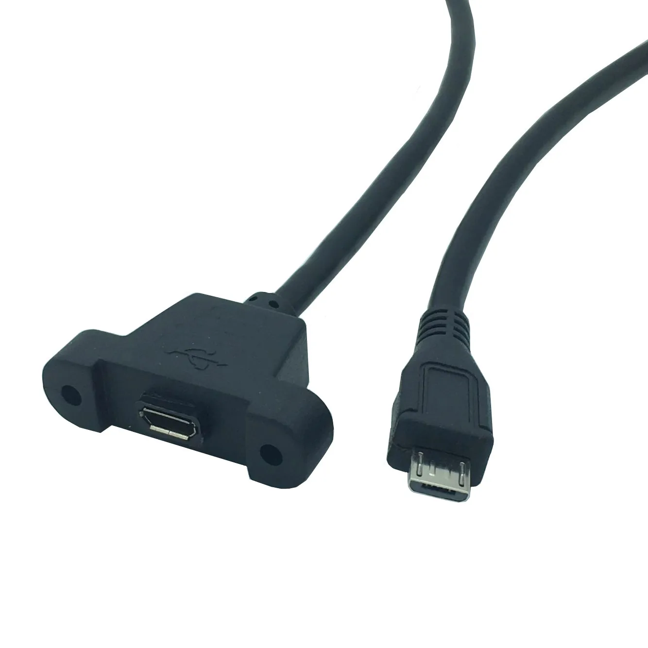 Кабель для передачи данных USB 2 0 Mini 5 Pin Male to Female с креплением на панель|Кабели