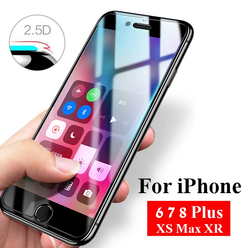 Закаленное стекло для Iphone 7 8 6 s Plus Защитное экрана Aphone 10 10s 10r S5 S6 5s Xr Xs Max X|Защитные