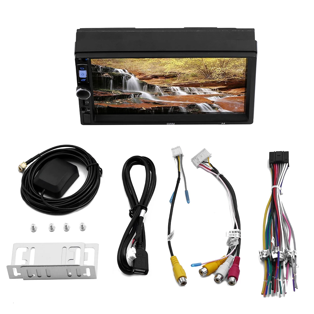 Zeepin 2 Din Wi Fi Авторадио 7 дюймов Android 8 1 gps навигация автомобиля MP5 плеер Поддержка AUX