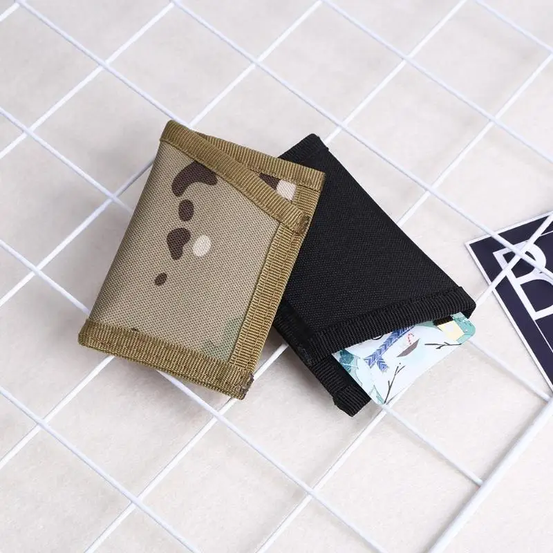 Наружный портативный нейлоновый Карманный кошелек сумка для хранения карт EDC