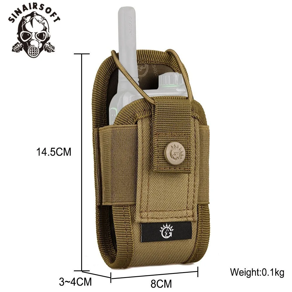 A018 Molle многофункциональная нейлоновая камуфляжная портативная рация сумка для