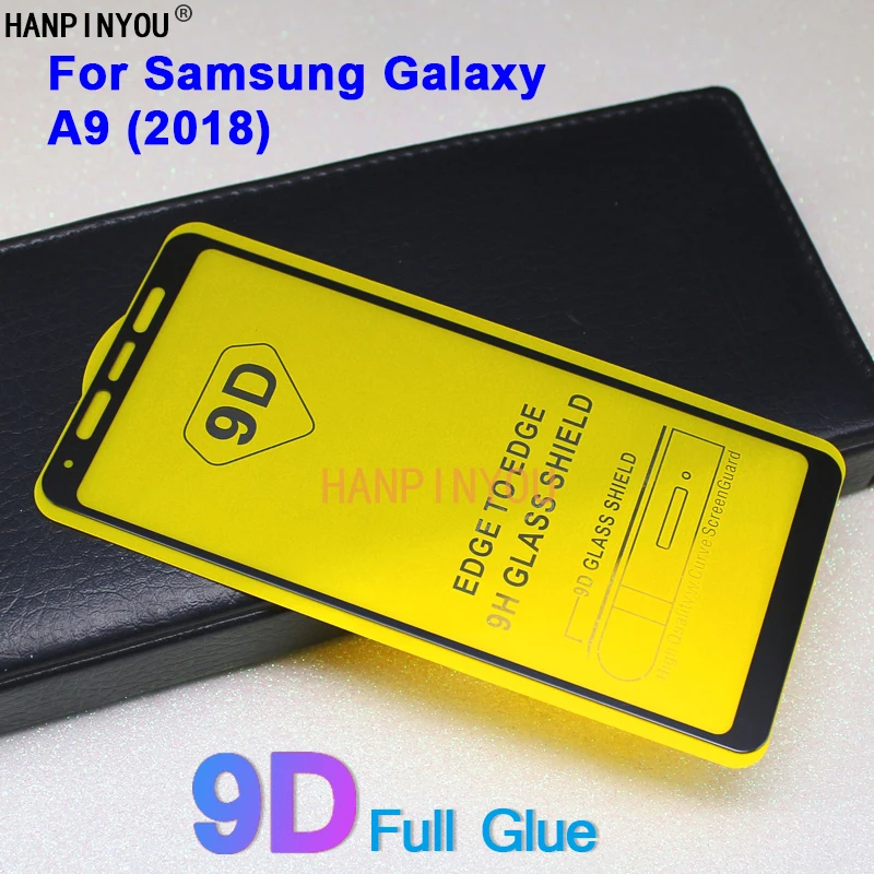 

Для Samsung Galaxy A9 (2018) A9200 A920F 6,3 "9D полное покрытие из клея закаленная Защитная стеклянная пленка для экрана
