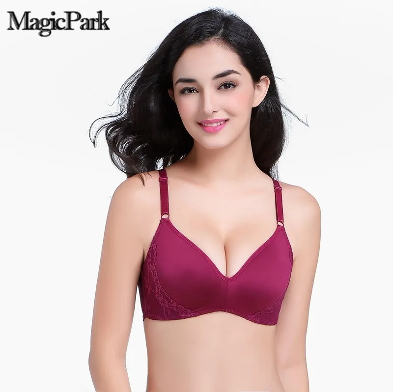 Женское Бесшовное белье Bralette с v образным вырезом на спине без подкладки