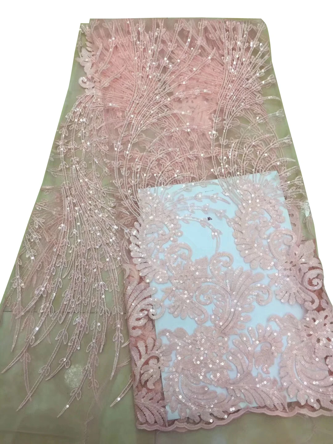 5yards Guangzhou lace textile material fabric 100% polyester french for garment dp | Дом и сад