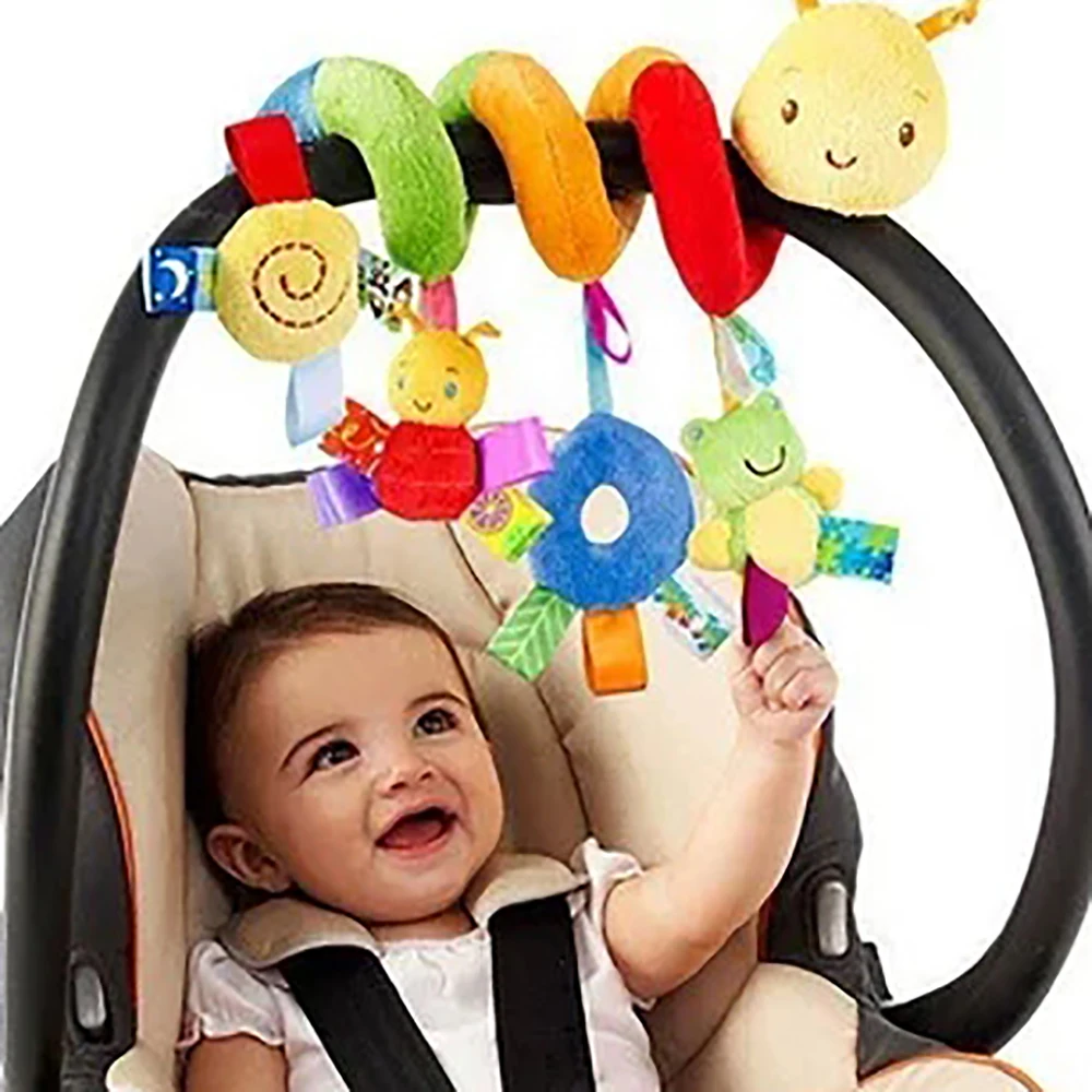 

Baby Soothing Toy Bed Decor New Infant Mobile Baby Plush Bed for Newborn Baby Bed Room Decoration Bed Around Bumper