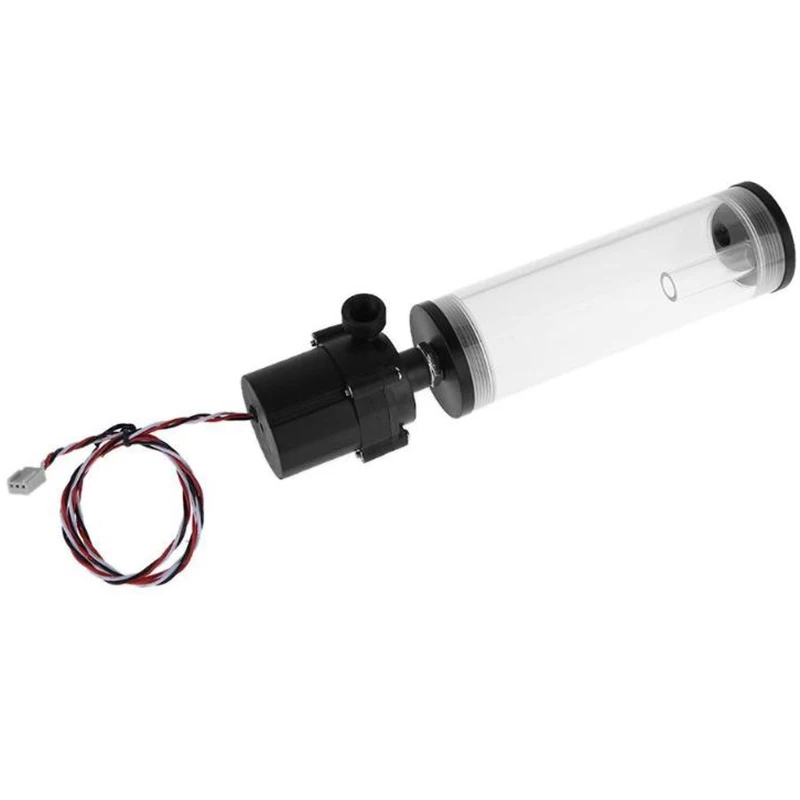 G1/4 inch Thread Xhc8+160Mm Cylinder Computer Water Tank 12V 19W Pc Cooling Sc600 Pump Radiator Waterblock Holder Kit Fo | Компьютеры и