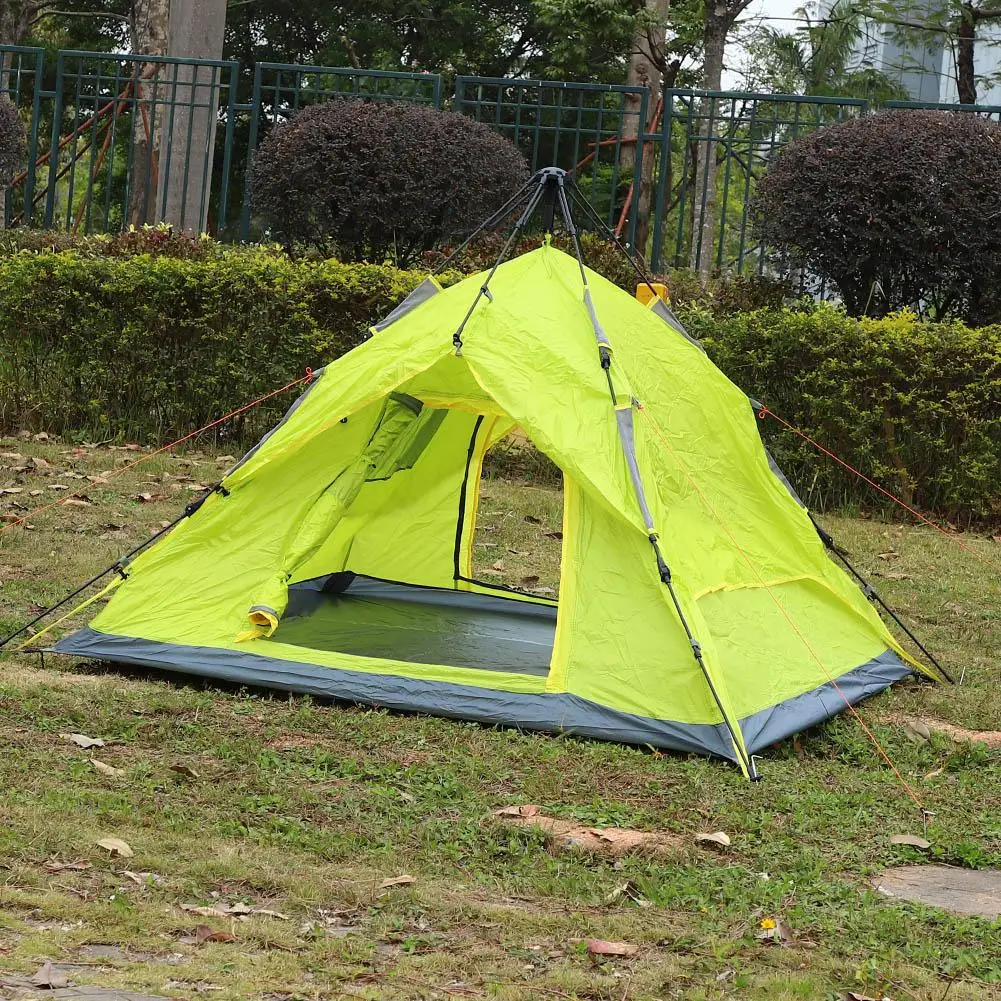 Наружная портативная Водонепроницаемая походная палатка для кемпинга с защитой