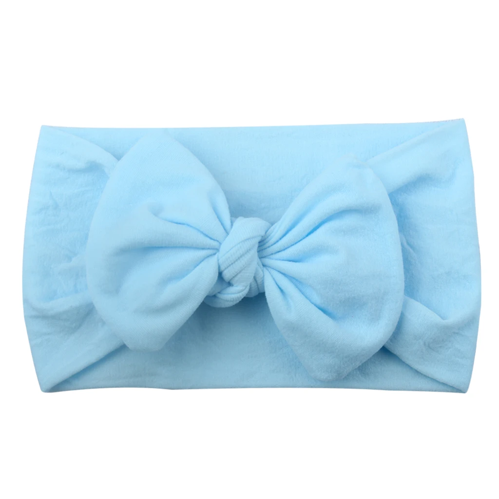 Pudcoco Lovely Toddler Baby Girls Head wrap Top Knot Big Bow Turban Headband Hair Newborn Accessories 0-2Y | Детская одежда и