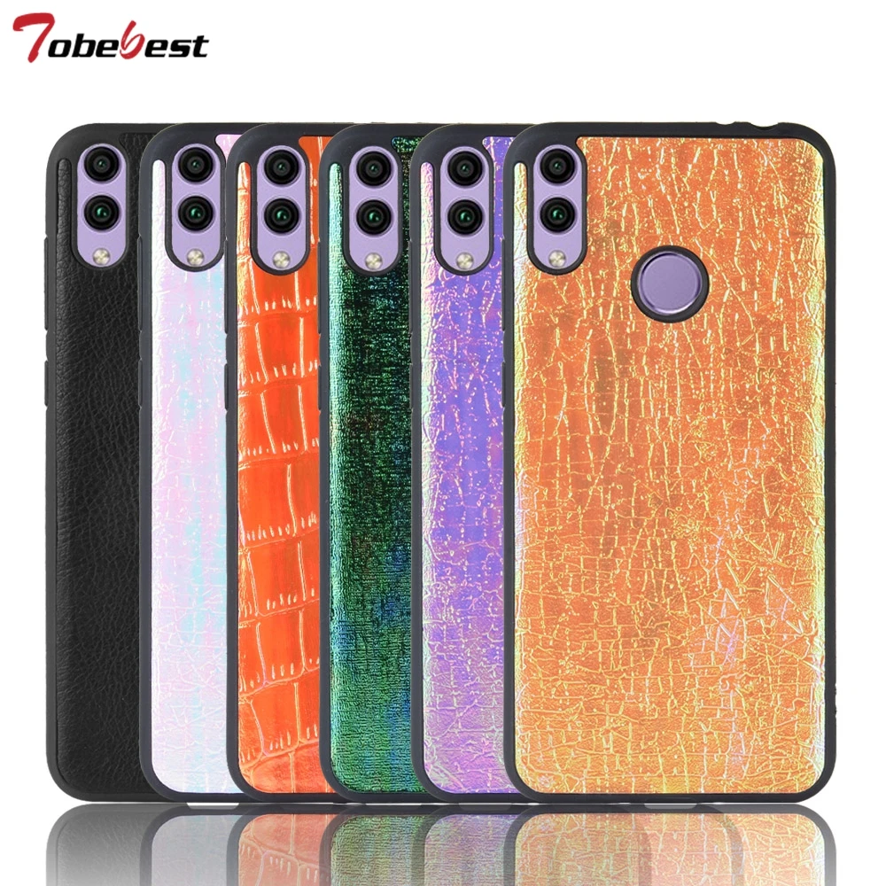 Honor 8C Case For Huawei 8 C Honor8C 6.26'' Soft Leather TPU Silicone Colorful Phone Cover Coque Funda |