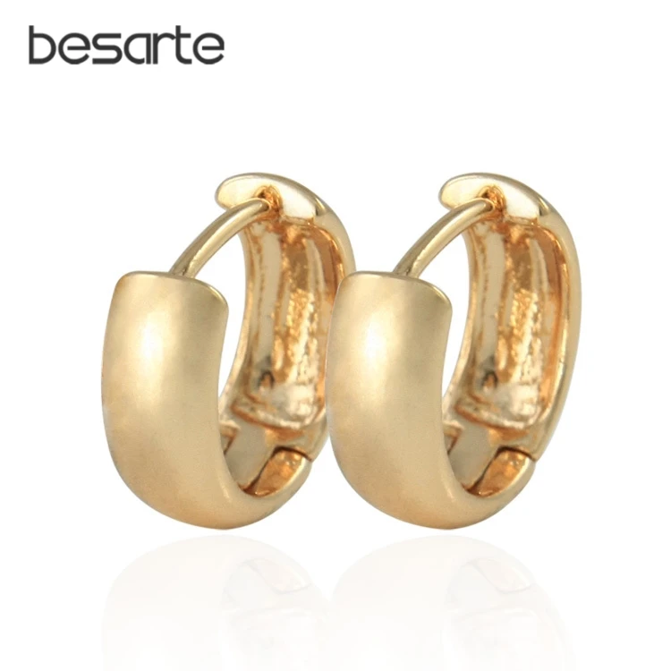 

6pair Lot Wholesale Women Small Gold Hoop Earrings Pendientes Aros D'oreille Femme Ohrringe Orecchini Earing Hoops India E0208