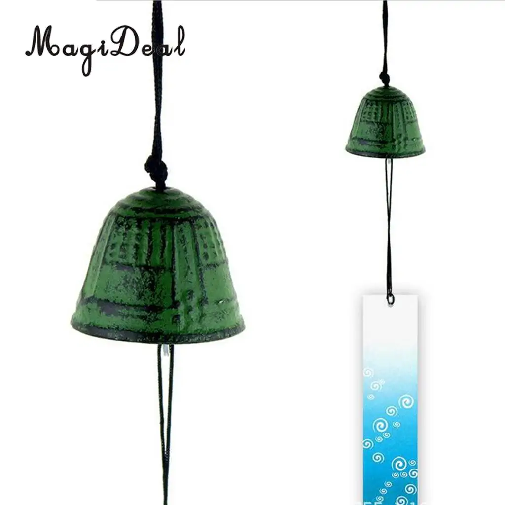 MagiDeal традиционный японский Furin Wind Chime Nambu чугунный колокольчик Iwachu колокольчики в