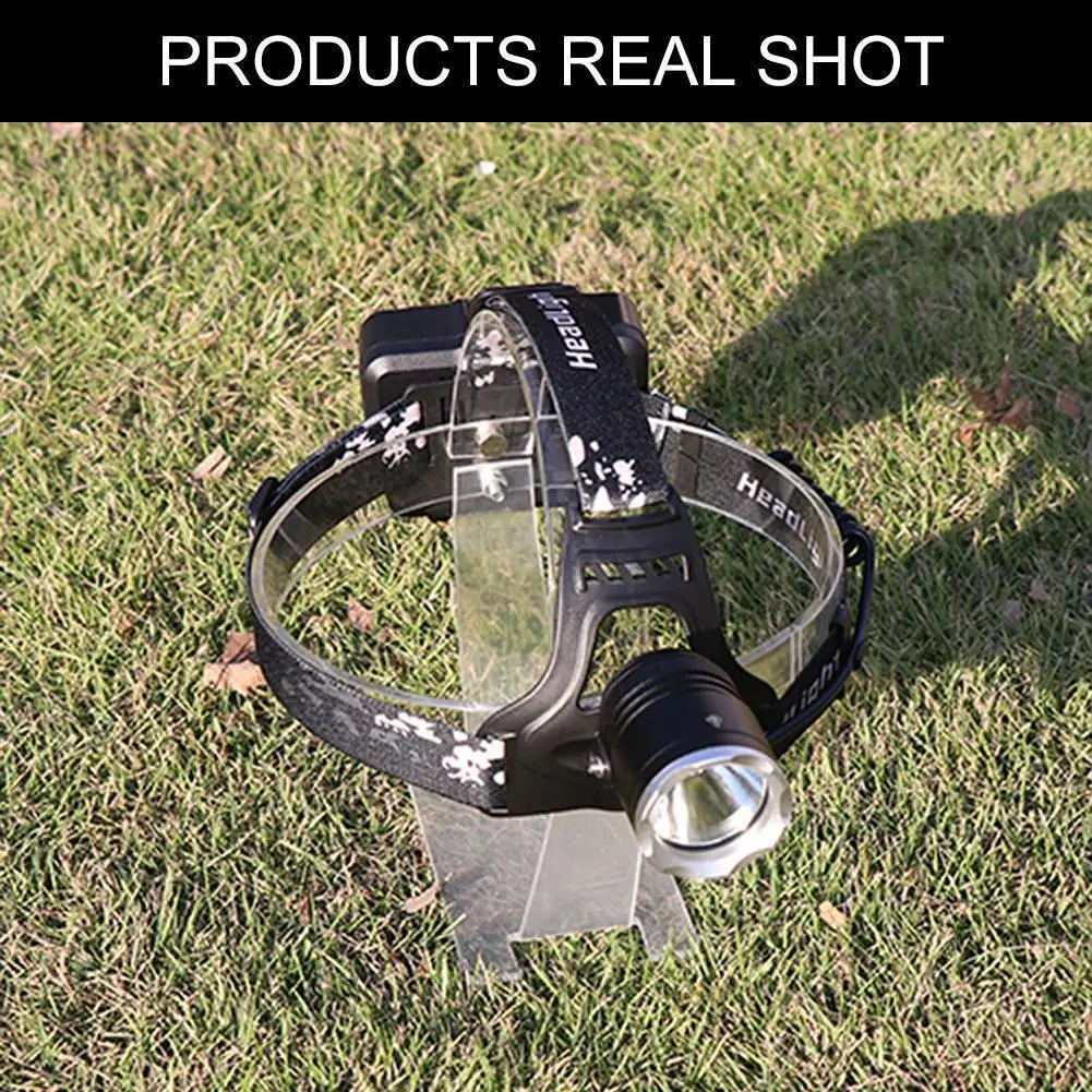 2019 высококачественный легкий налобный фонарь с аккумулятором Рабочий для