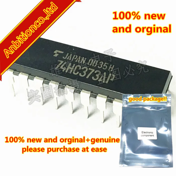 

2-10pcs 100% new and orginal TC74HC373AP 74HC373AP 74HC373 DIP20 OCTAL D TYPE LATCH WITH 3 STATE OUTPUT in stock