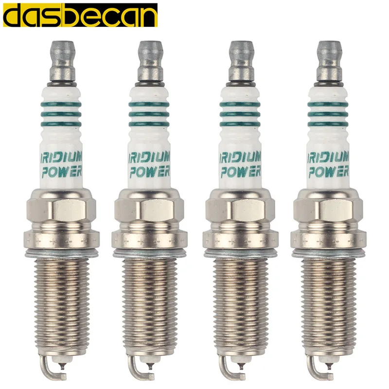 Dasbecan 4 шт. иридиевая Свеча зажигания IKH16 5343 LFR5AIX11 для Nissan Rault peugeot 22401-AL515 22401-8H315 22401-AR015