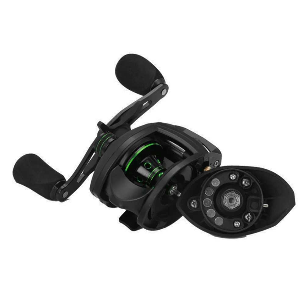 

17+1 BB Bait Casting Reel with Magnetic Brake 8.1:1 Gear Ratio Freshwater Saltwater Big Fish Carp Fishing Reel Pesca