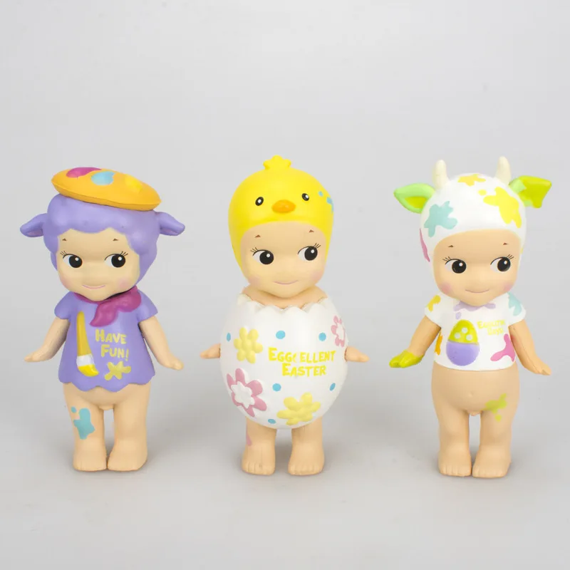 6 шт. Sonny Angel Мини Набор фигурок happy easter серия 2018 Kewpie Детские куклы милые игрушки