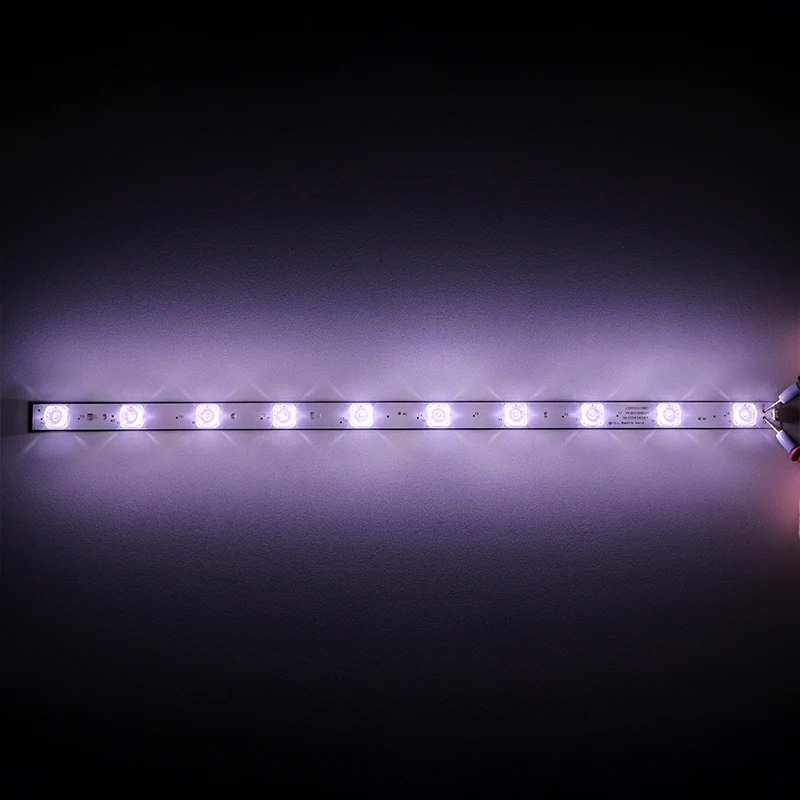 

New universal 10 Lamp LED TV light bar high brightness LED general purpose Lamp bar concave Lens 57CM led lighting