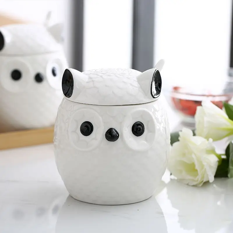 Креативный керамический кухонный набор банок для приправ керамические Кумин