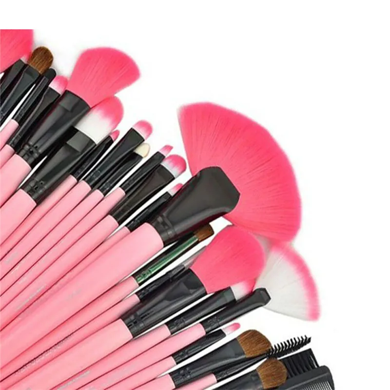 Набор кистей для макияжа 24 шт. основы теней подводки губ | Красота и здоровье