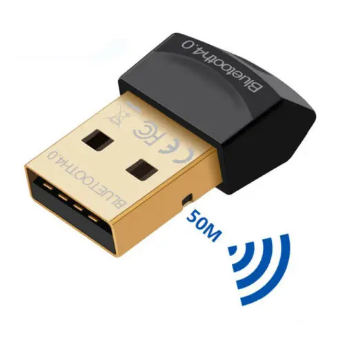 Мини USB Bluetooth CSR 4 0 адаптер ключ Windows 7 8 10 PC ноутбук Продавец США|Адаптеры и брелки