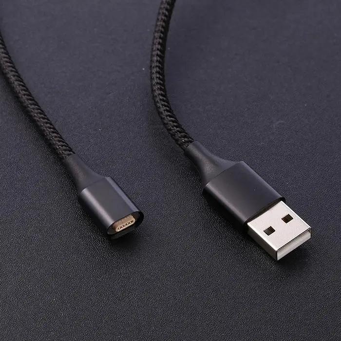 Micro USB Type C Магнитный зарядный кабель совместимый интерфейс порт 3A для Android