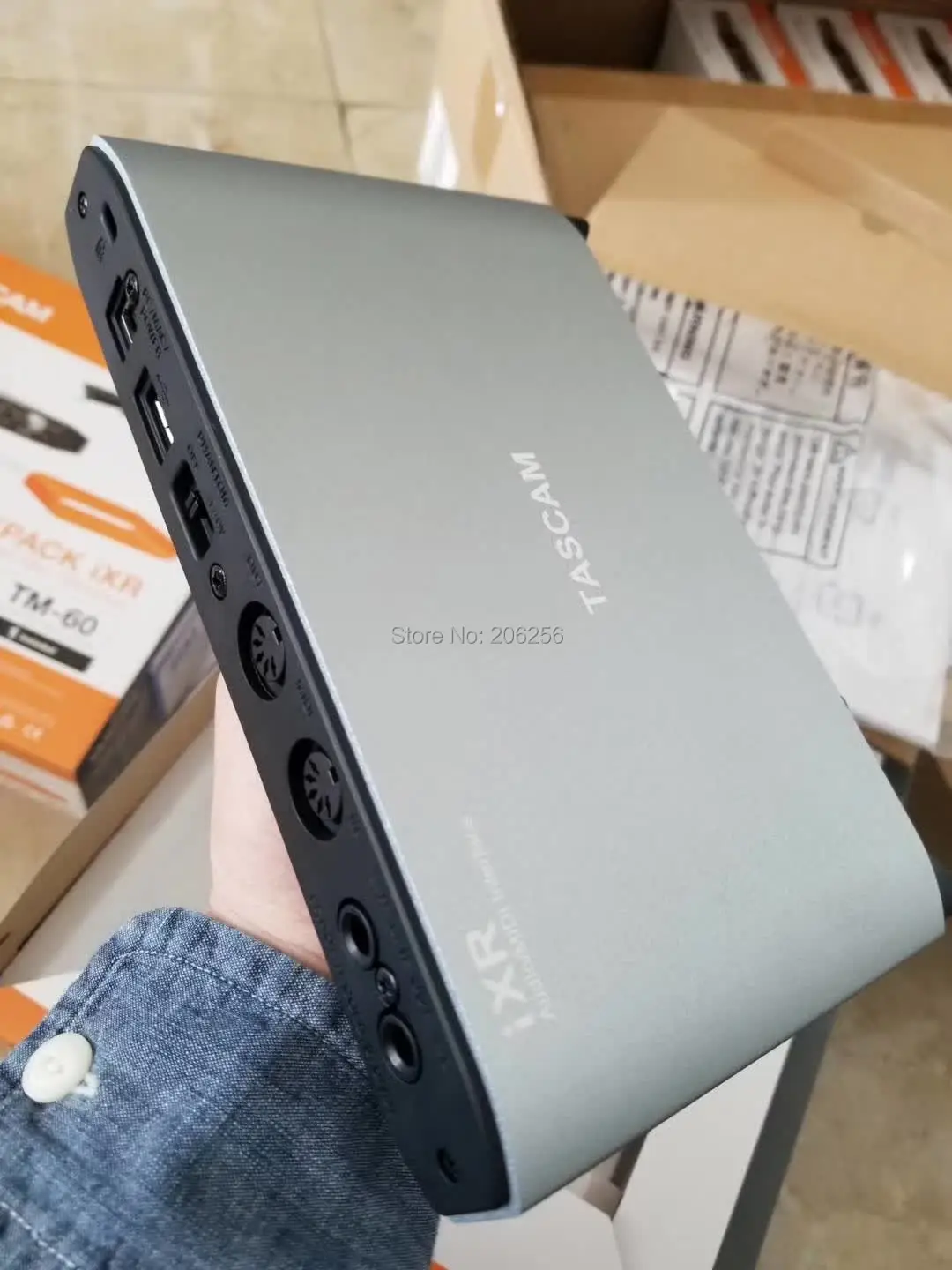 TASCAM iXR USB звуковая карта аудио MIDI интерфейс для iOS/Mac/Win музыка высокое качество