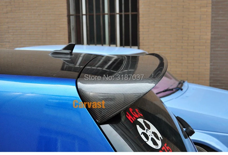 Чехол для багажника Volkswagen Golf 6 VI MK6 & R20 2010 ~ 2013 из углеродного волокна задний