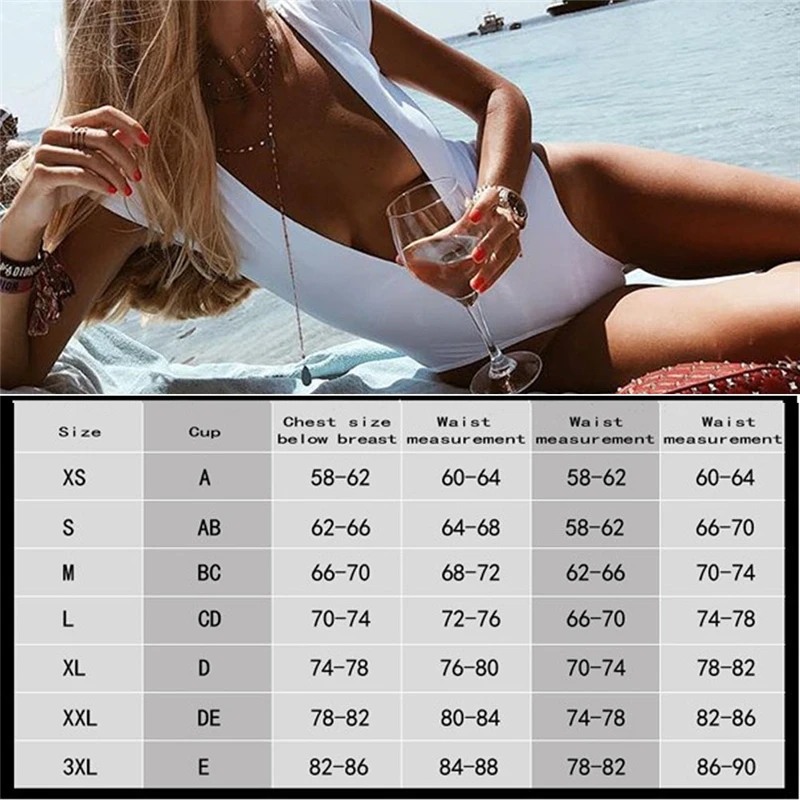 2019 Hirigin летний женский цельный сексуальный купальник с глубоким V образным