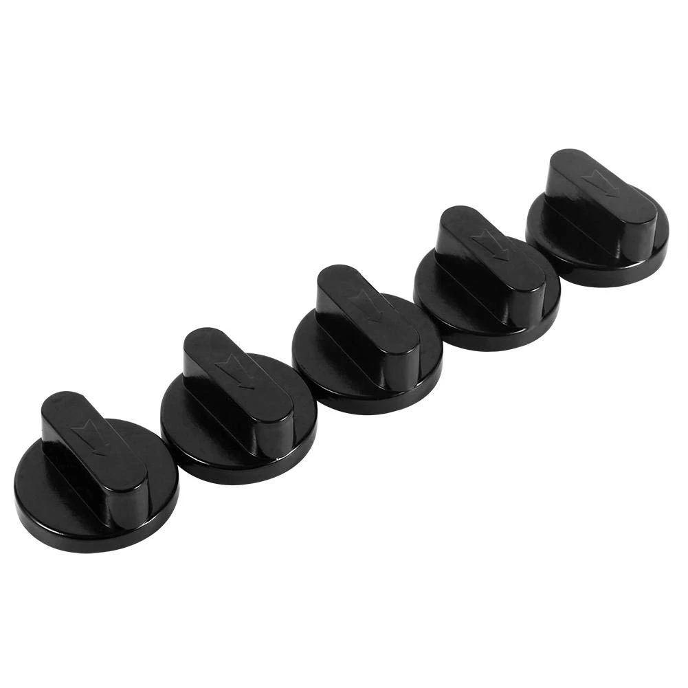 5Pcs Universal Smooth Oven Control Rotary Switch Gas Cooker Replacement Part Kitchen Stove Knob Plastic Home Use Easy Install | Дом и сад