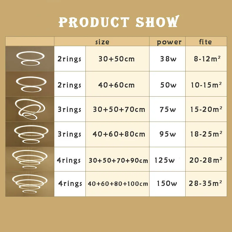 

Modern Led Chandelier For Dining room Living Room Hanging Lamp Indoor Home LED Ceiling Chandelier Lighting Fixtures AC110V 220V