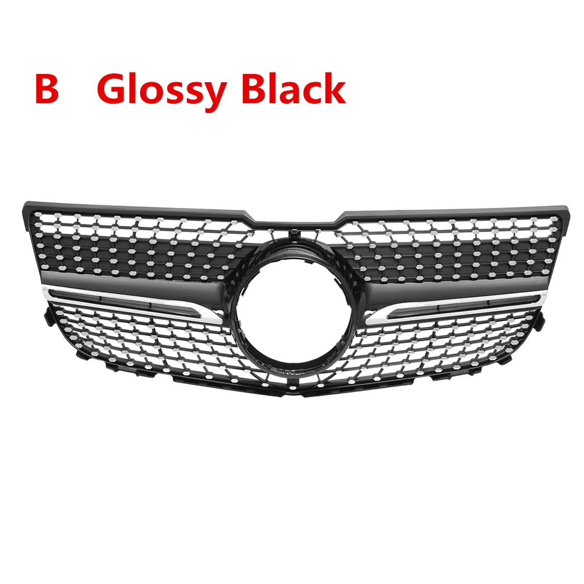 Высококачественная алмазная решетка X204 передний бампер автомобиля гриль для
