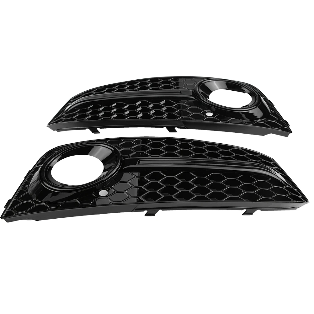 Решетки для переднего бампера и противотуманных фар Audi A4 B8 2009 2010 2011 2012 2