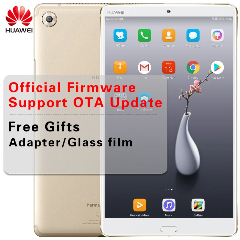 Оригинальный huawei Mediapad M5 8 4 &quotдюймовый Android 0 2K ips Восьмиядерный планшет Kirin 960 Гб ram