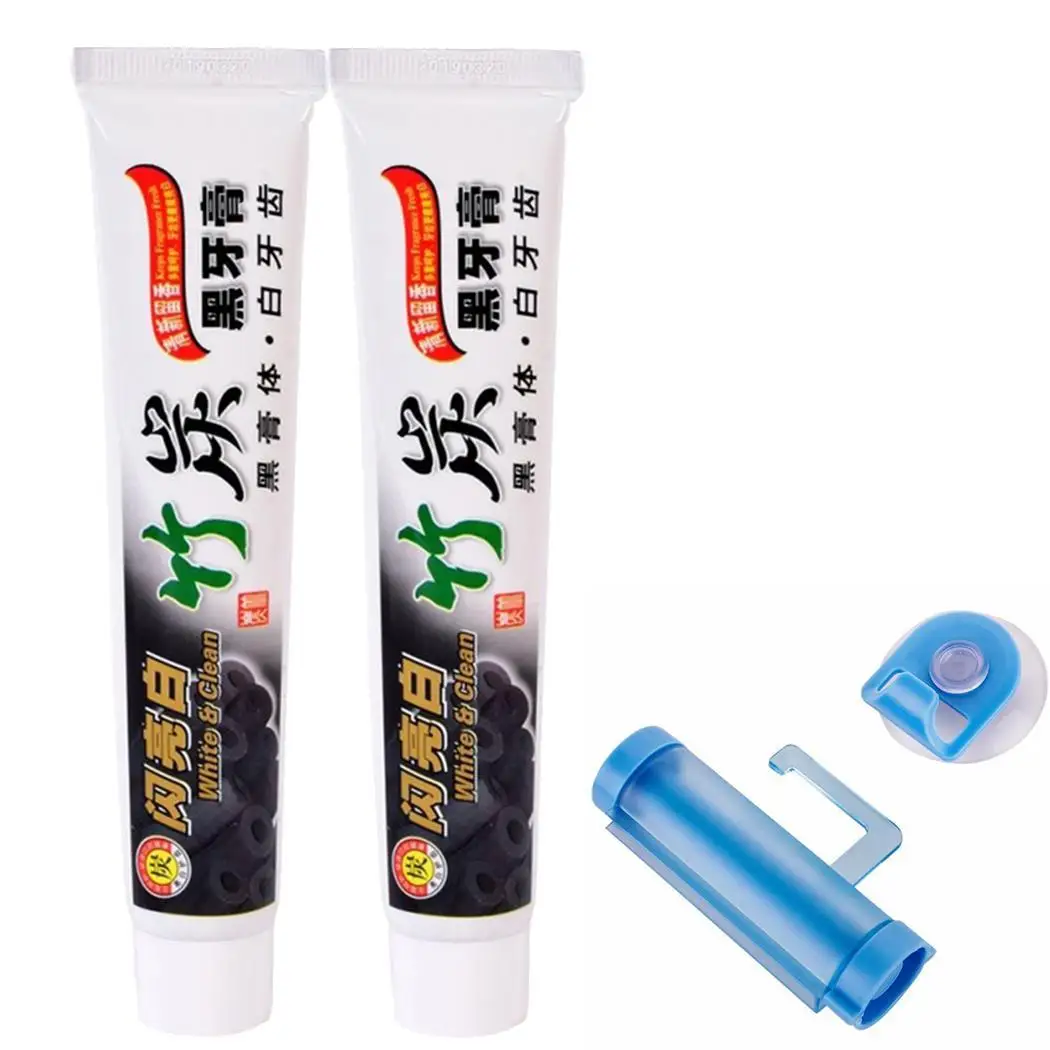 Charcoal Water Bamboo Years Unisex Teeth Whitens Toothpaste Stains etc Remove 3 Glycerin Whiten Carbonate Dental Calcium | Красота и